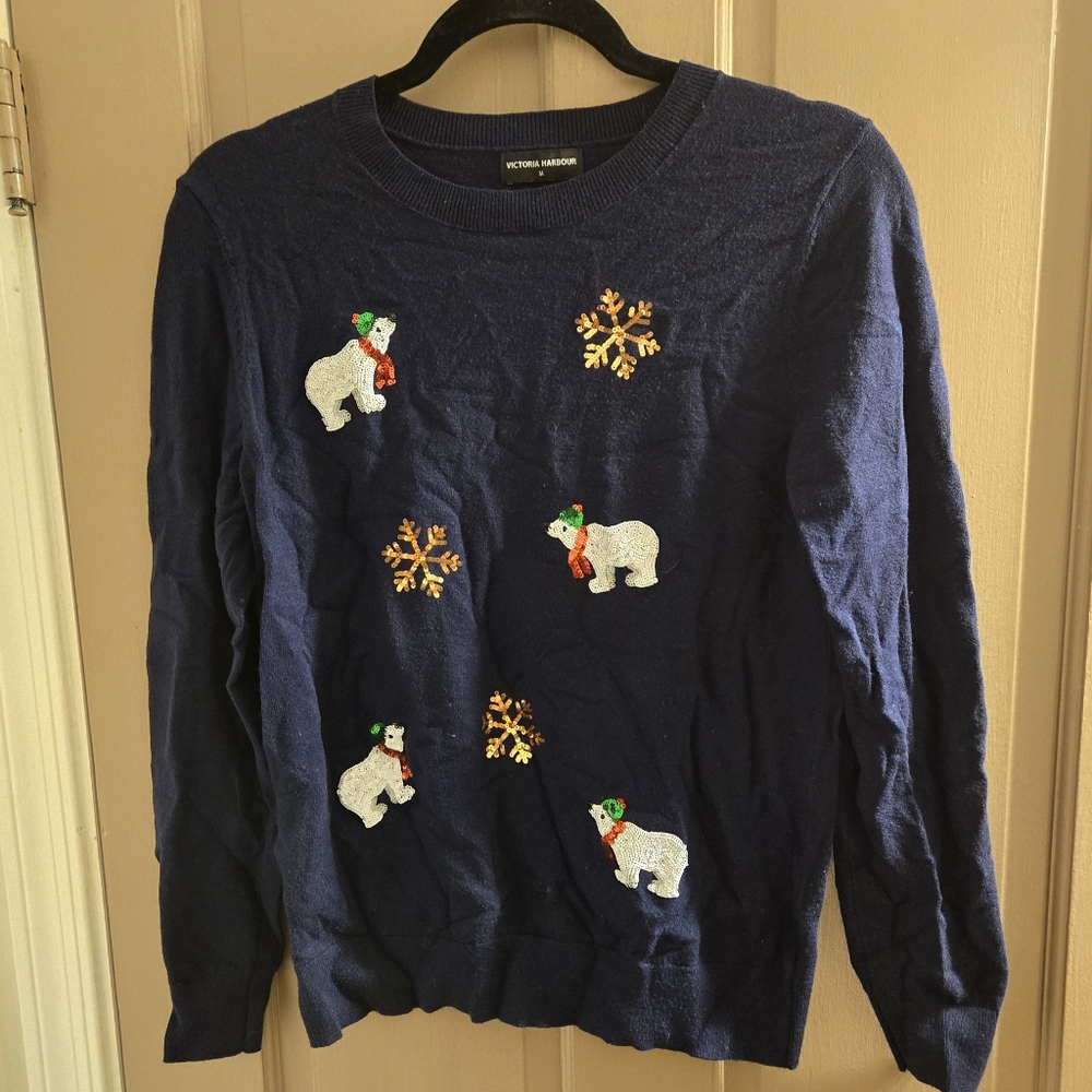 Victoria Harbour size medium winter/holiday/Christmas sweater